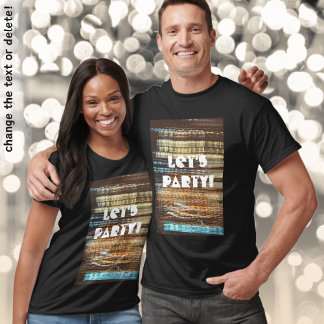 T-shirt Lumières cosmiques rétro