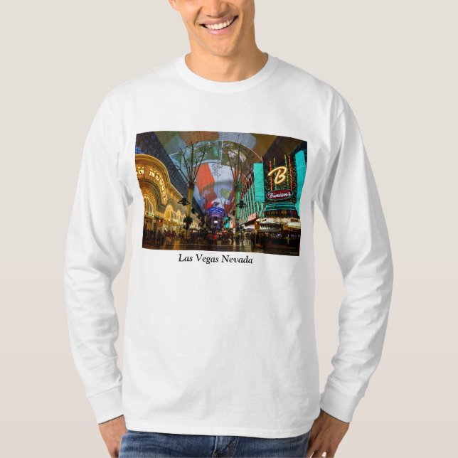 T-shirt Lumières De Fremont Street (Devant)