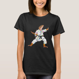 T-shirt Lumières de Noël Leopard Gecko