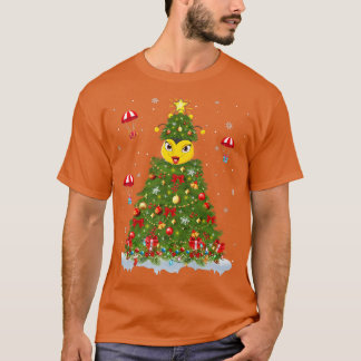 T-shirt Lumières de Noël Matching Famille Drôle Bumble Bee