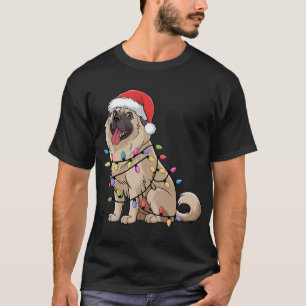 T-shirt Lumières de Noël Shepherd d'Anatolie Cadeau de chi