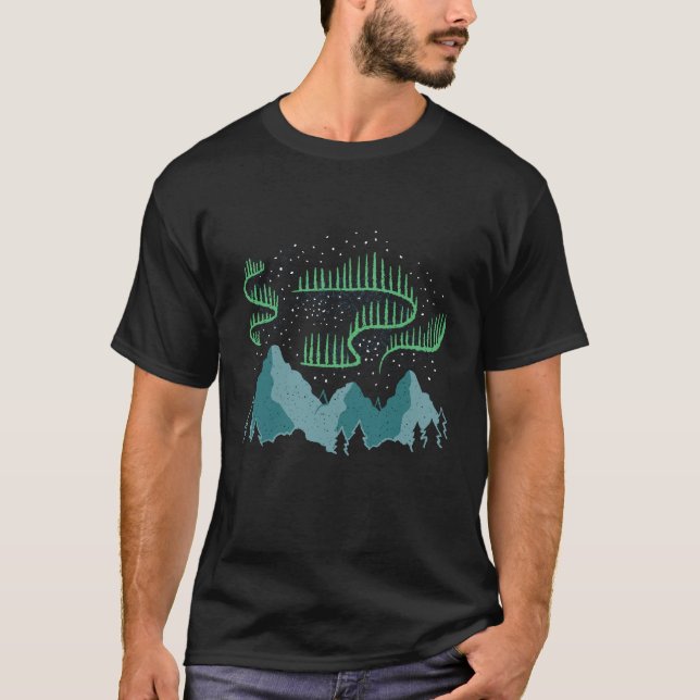 T-shirt Lumières du Nord (Devant)