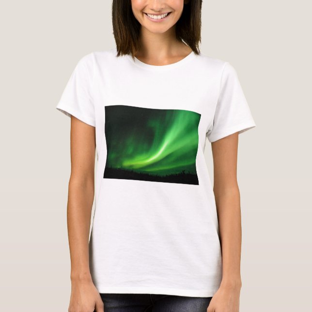 T-shirt Lumières du nord de Borealis de l'aurore (Devant)