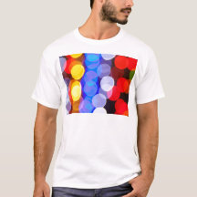 Lumières floues colorées