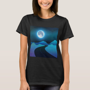 T-shirt Luminosité de la lune