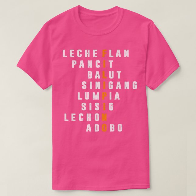 T-shirt Lumpia Balut Cuisine philippine Cuisine alimentair (Design devant)