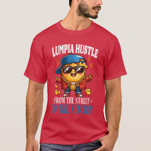T-shirt Lumpia Hustle de la rue à la cuisine amie