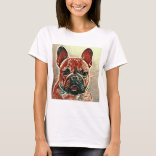 T-shirt Luna le bouledogue français