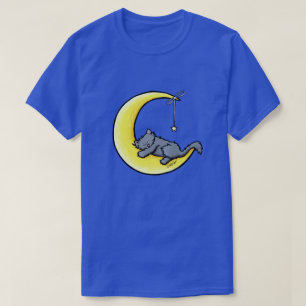 T-shirt Lunar Love Grey Cat