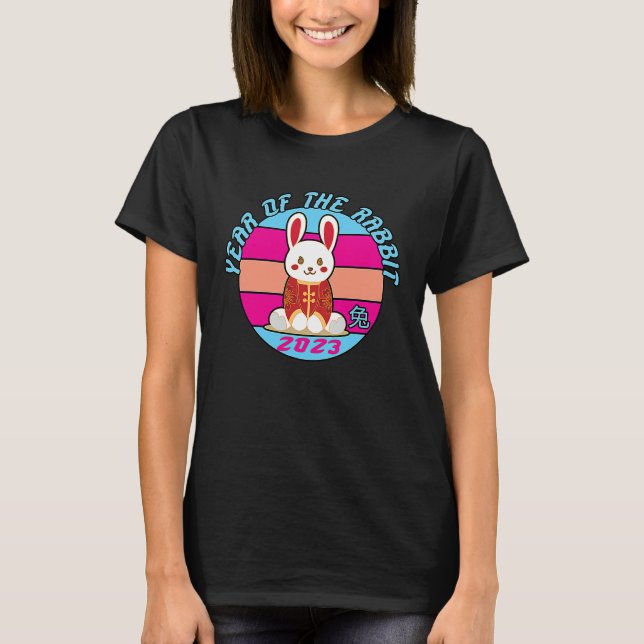 T-shirt Lunar New Year 2023 Year of the Rabbit 2023 (Devant)