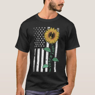 T-shirt Lunch Lady Cafeteria Crew Lunch Lady American Flag