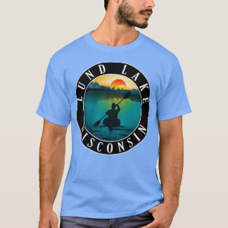 T-shirt Lund Lake Wisconsin Kayaking