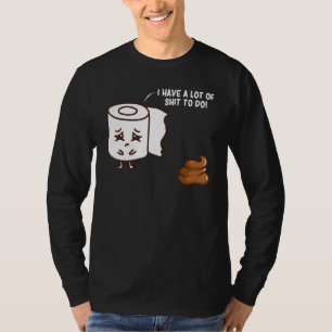 T-shirt Lundi Bureau Travail Sarcasme Art Beaucoup de trav