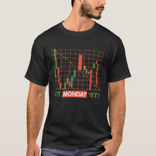 T-shirt lundi encore Chandelier Bourse Investisseur Action