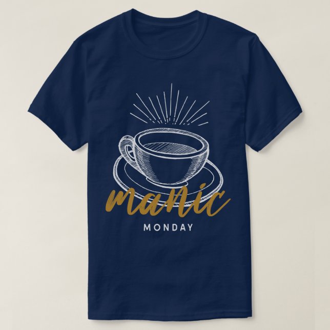 T-shirt Lundi maniaque (Design devant)
