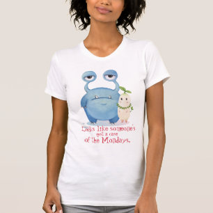 T-shirt Lundi Monsters, Aliens en route pour le travail