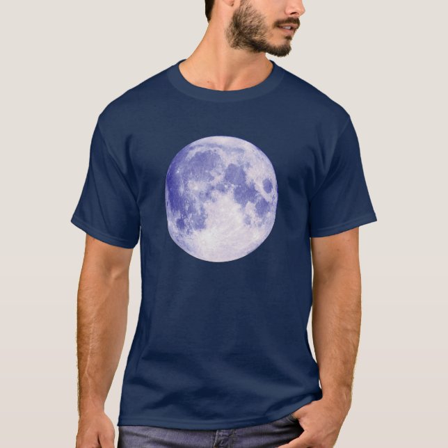 T-shirt Lune bleue (Devant)