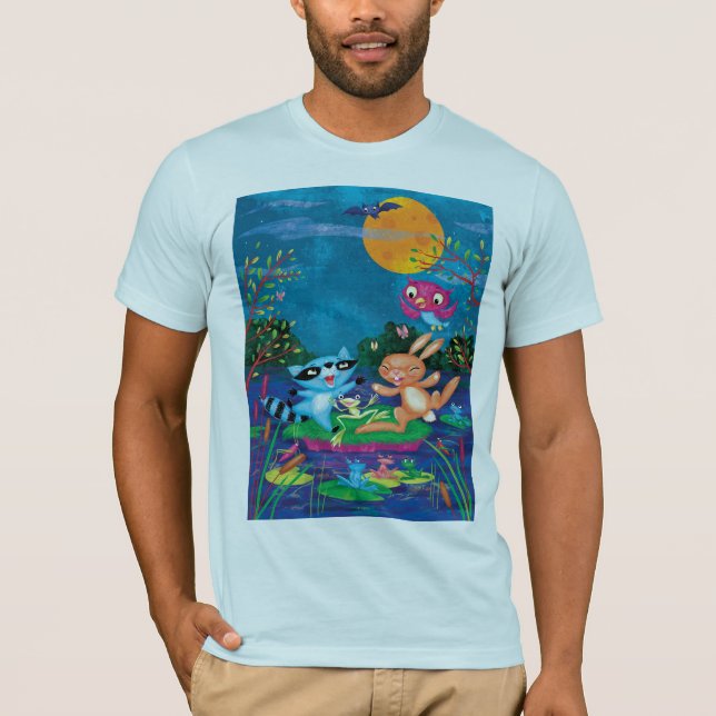 T-shirt Lune d'automne (Devant)