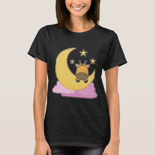 T-shirt Lune de la girafe