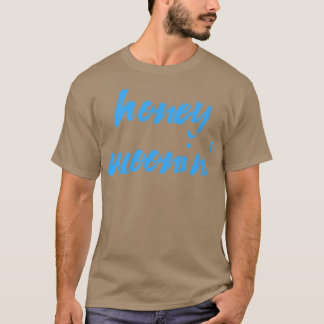 T-shirt Lune de mielCouple marié jumelé Lune de miel bleu