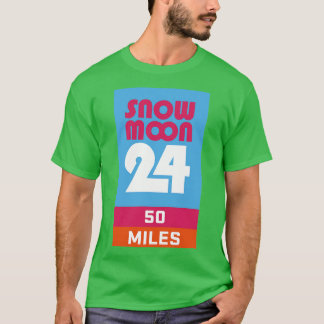 T-shirt Lune De Neige 24 50 Miles