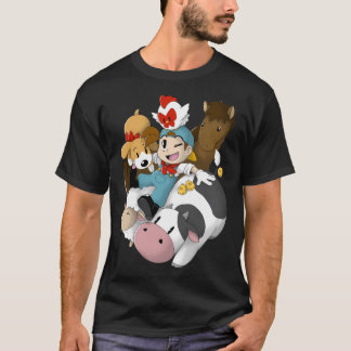 T-shirt Lune De Récolte (Retour À La Nature)