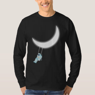 T-shirt Lune de swing des astronautes