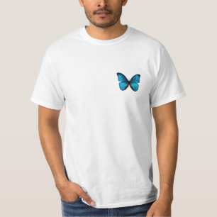 T-shirt lune et papillons