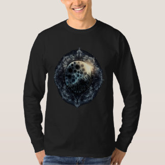 T-shirt Lune Mandala Yoga Méditation Spirituelle 3