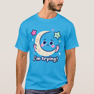 T-shirt Lune pleurante – Concept J'essaie