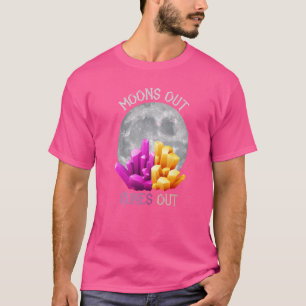 T-shirt Lunes Sortie Runes Sortie éléments de pierre Cryst