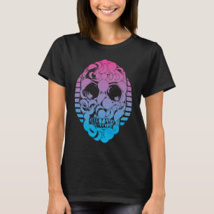 T-shirt lunes Vaporwave esthétique