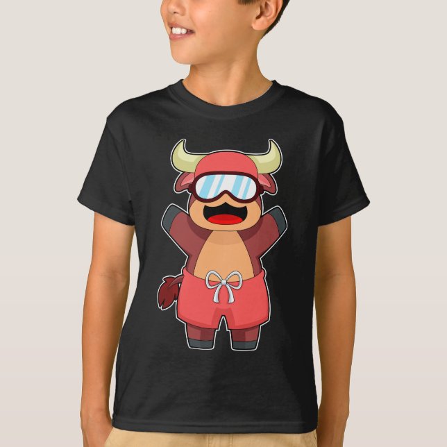 T-shirt Lunettes de bain Bull (Devant)