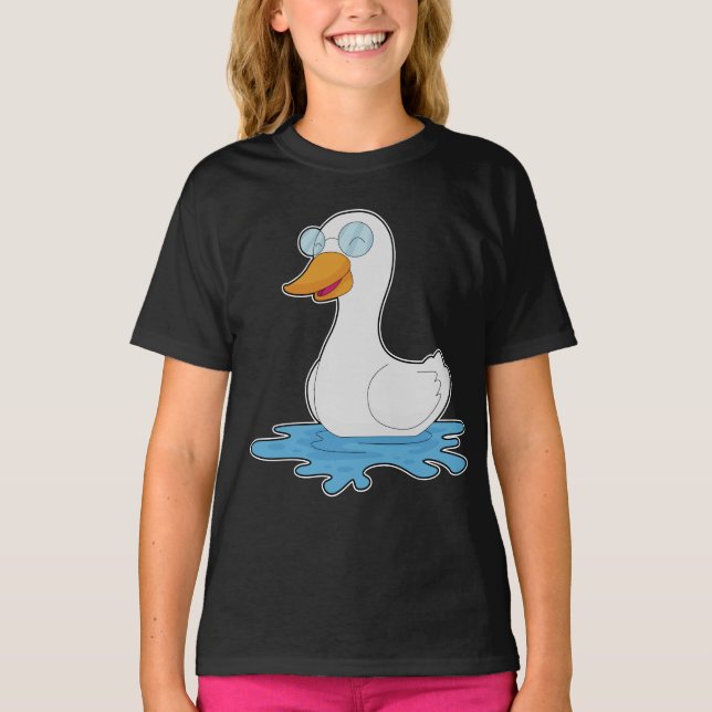 T-shirt Lunettes de canard (Devant)