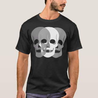 T-shirt Lunettes de crâne tendance