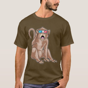 T-shirt Lunettes de singe