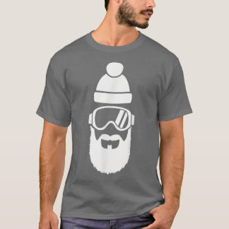T-shirt Lunettes de ski à barbe