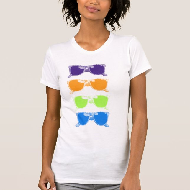 T-shirt lunettes de soleil (Devant)
