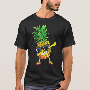 T-shirt Lunettes de soleil à ananas Dabbing Aloha Plages H