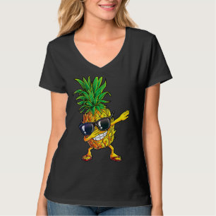 T-shirt Lunettes de soleil à ananas Dabbing Aloha Plages H