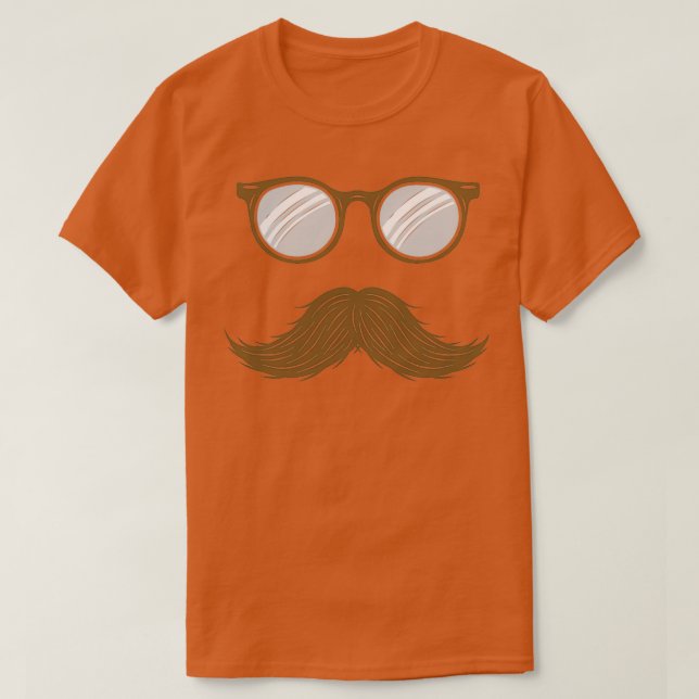 T-shirt Lunettes de soleil à la moutarde (Design devant)