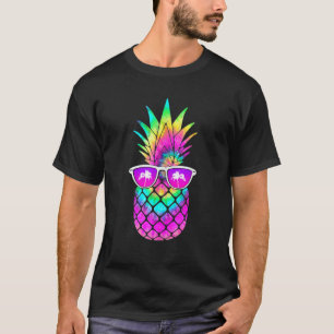 T-shirt Lunettes de soleil à tarte teinte ananas Fruit tro