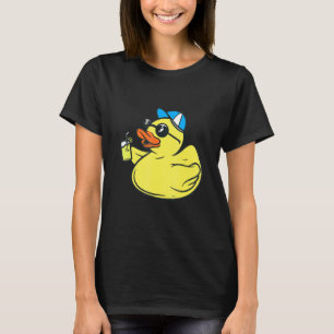 T-shirt Lunettes de soleil Canard en Caoutchouc Mignon - C