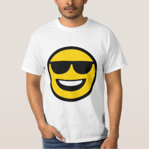 T-shirt Lunettes de soleil cool Emoji