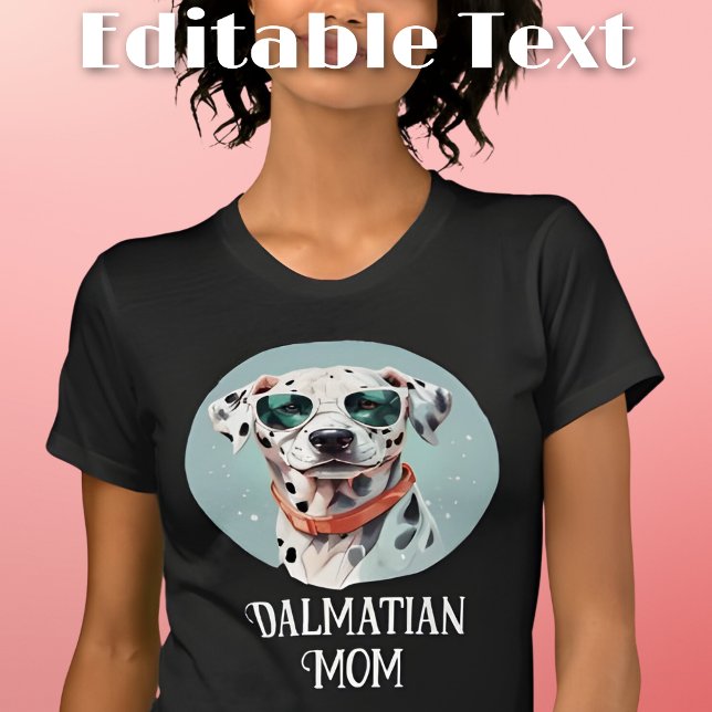 T-shirt Lunettes de soleil de maman chien dalmate (Créateur téléchargé)