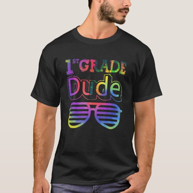 T-shirt Lunettes de soleil de teinture de 1ère année à l'é (Devant)