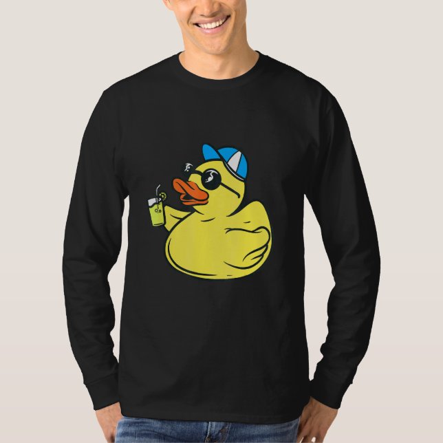 T-shirt Lunettes de soleil en caoutchouc mignonne - Fête d (Devant)