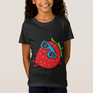 T-Shirt Lunettes de soleil Fruit d'été fraise