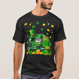 T-shirt Lunettes de soleil Gnome Conduite Garbage Truck Pa