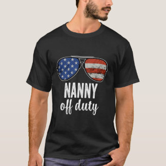 T-shirt Lunettes de soleil Nanny Off Duty